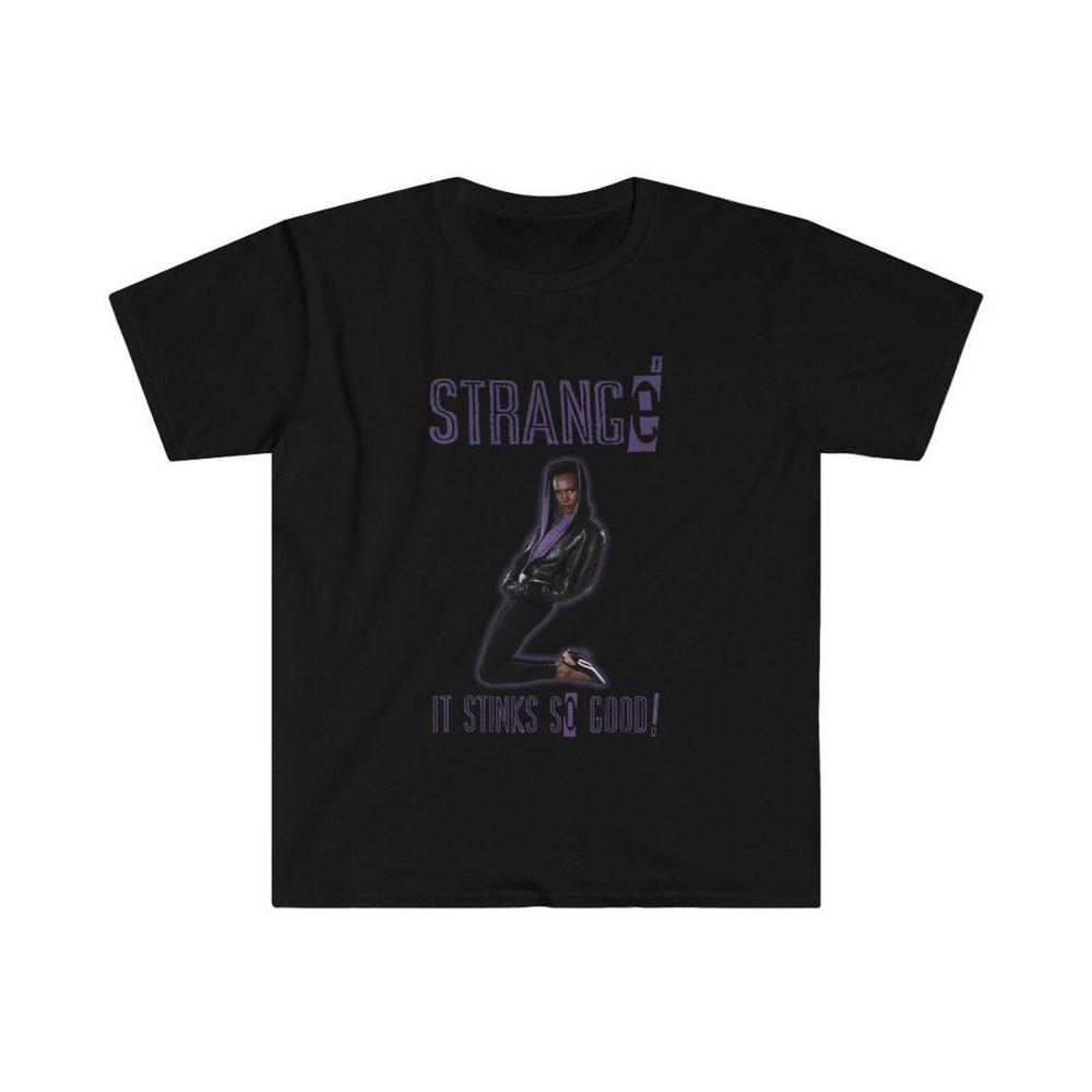 Grace Jones Vintage 90s Shirt as Strangé from Boomerang Movie - Unisex Movie Gra Unisex T-Shirt L