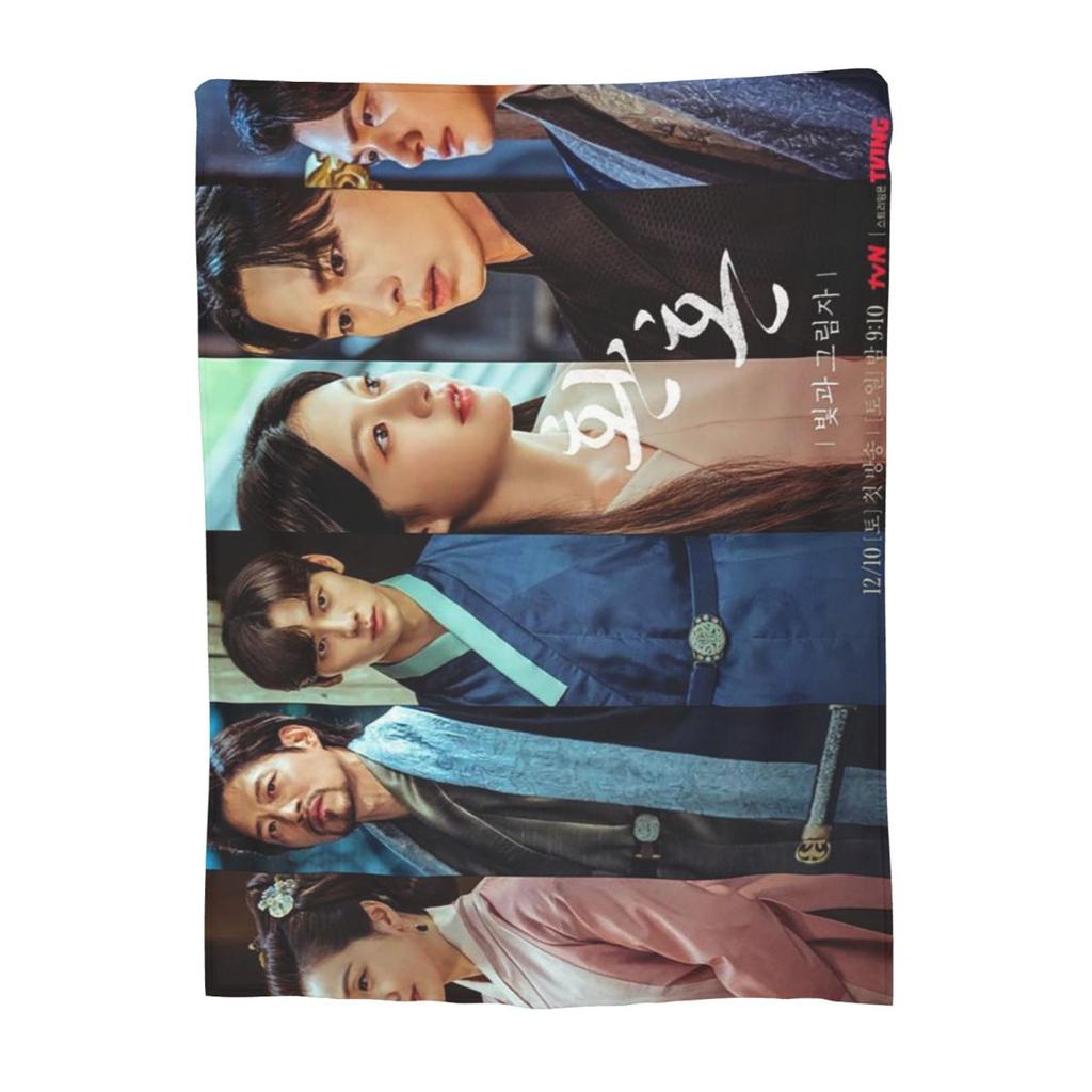 Kdrama Alchemy Of Souls Light And Shadow Blankets Soft Warm Flannel Throw Blanket Bedding for Bed Living room Picnic Home Couch