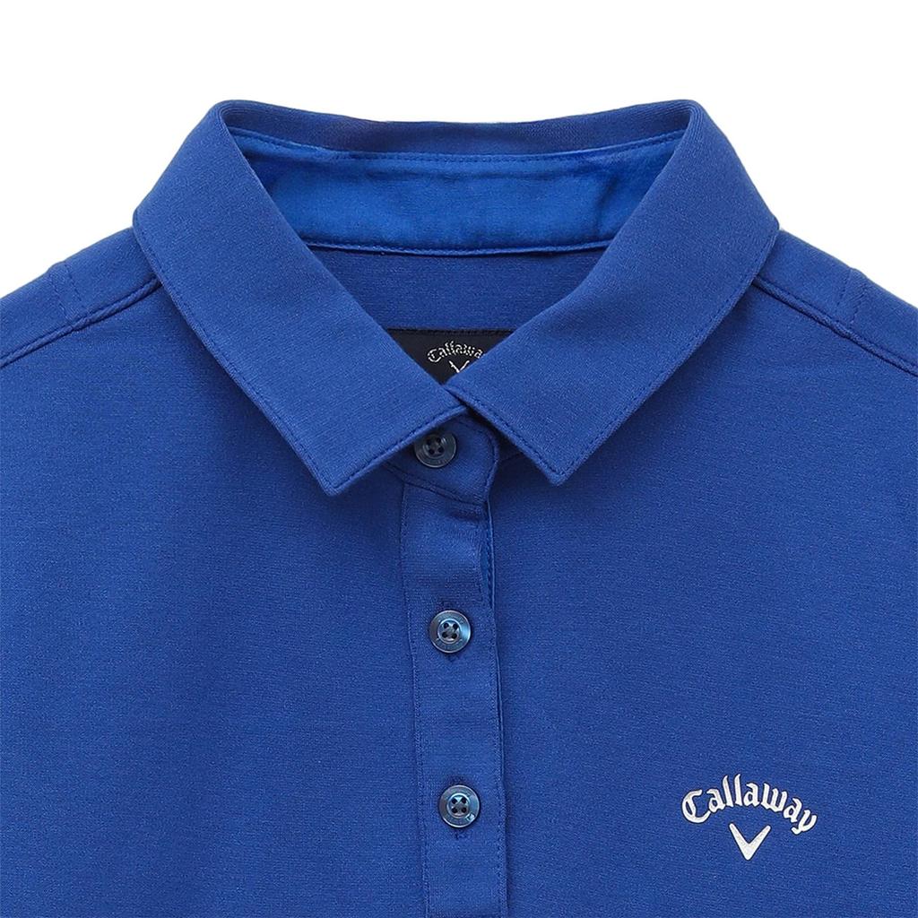 Callaway Long Sleeve Polo Shirt and Golf C24233203 M Women's (Moisture-Wicking Heat-Generating) / / 1111_Blue