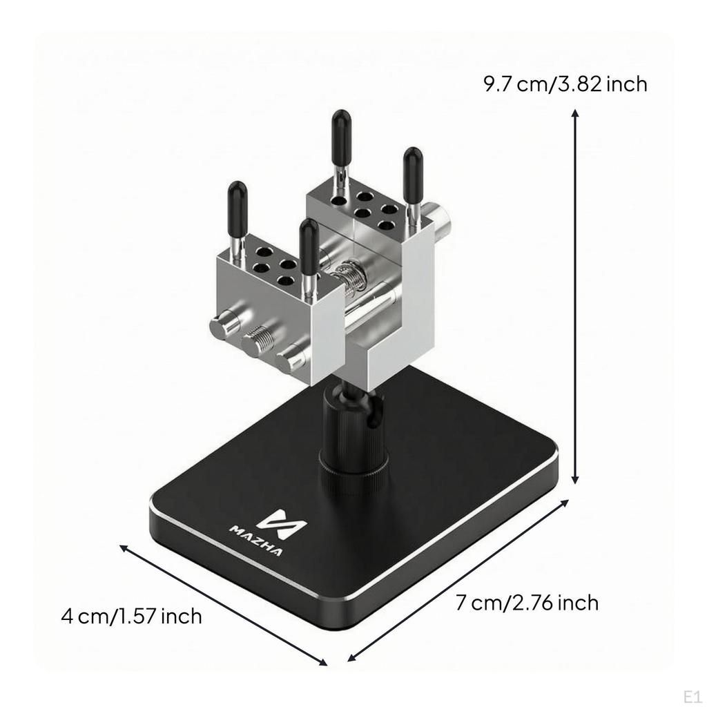 Mini Vise Table Top Clamp Precision Tilting Desktop for Model Building