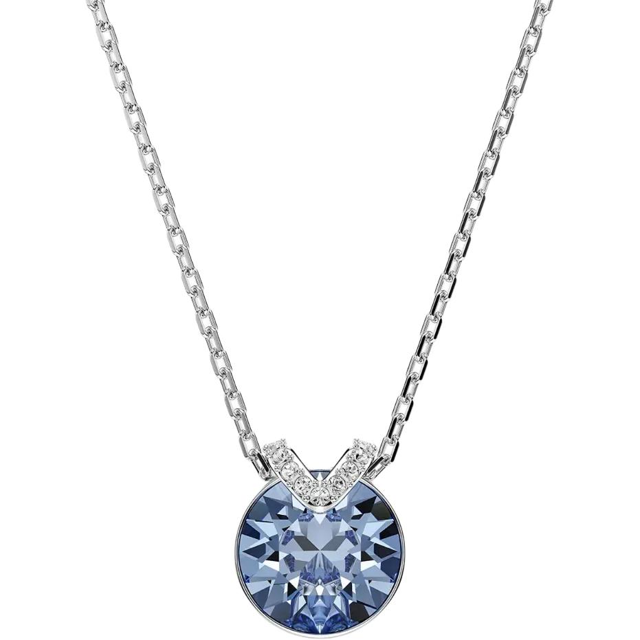 Swarovski Bella Personalized Design Lucky Crystal Necklace Unisex necklace Blue 5734232 Box (Random Color)