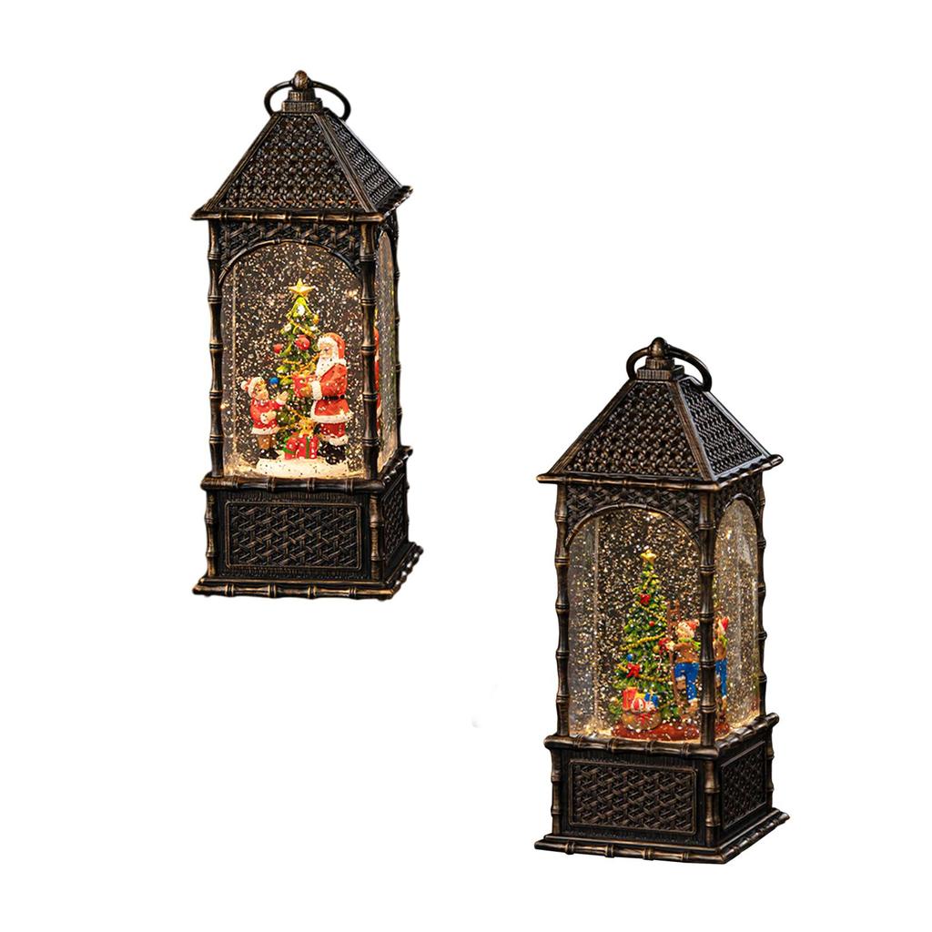 Vánoční dekorace hudební krabice Vánoční ozdoba na hračky pro vnitřní domácí obývací pokoj