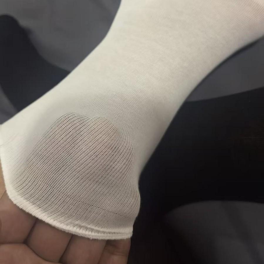 Summer Thin Long-staple Cotton Boneless Solid Color Comfortable, Light and Breathable Long Socks for Women