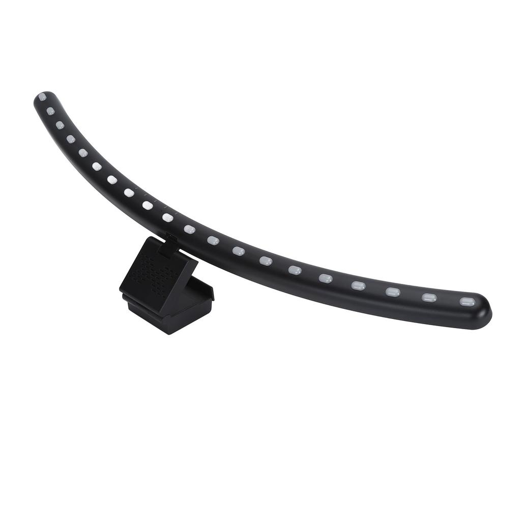 2 In 1 RGB Monitor Light Bar Dual Light Source Voice Activated Musical Rhythm Eye Caring Curved