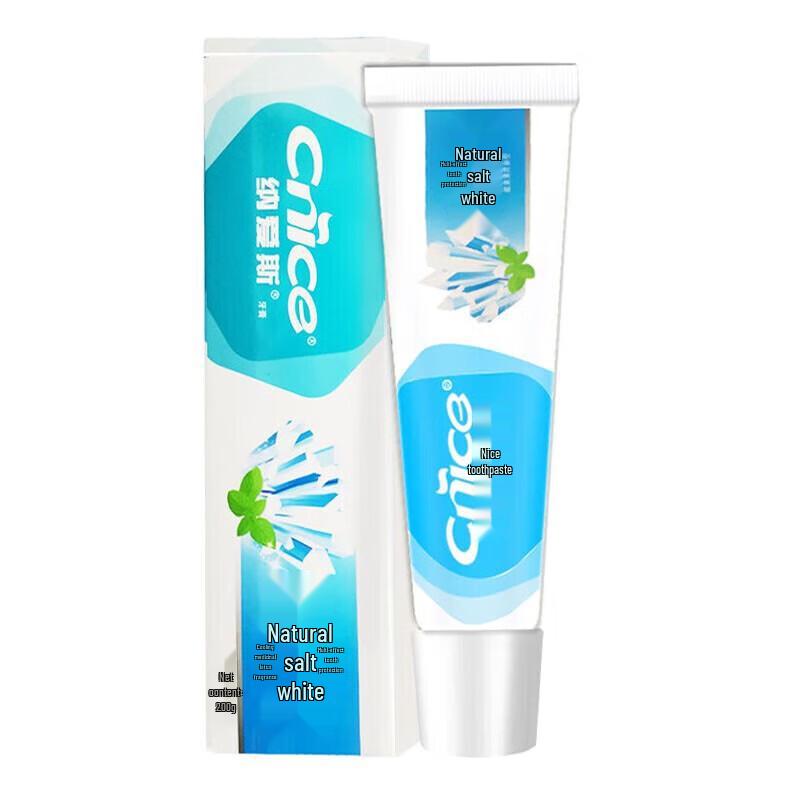 

NICE Yichijie Whitening Toothpaste - White Salt Mint