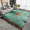3D Creative Basketball Basketball Court Area Rug,Carpet Rug for Living Room Bedroom,Kitchen Bathroom Doormat Non-slip Floor Mat