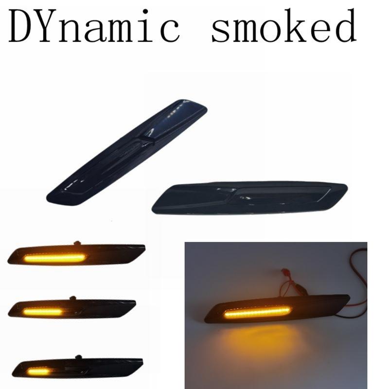 For BMW 1 3 5 Series for F30 E90 E91 E92 E93 E46 E60 E61 F10 New Blinker LED Dynamic Side Marker Turn Signal Lights Auto Parts