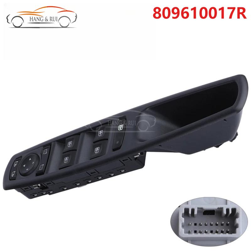809610017R For Renault Grand Scenic 3 MK3 2009-2013 Front Left Driver Master Power Window Control Switch Glass Button