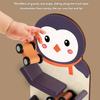 Kids Glide Car Track Toy – Inertia-Powered Racing Set with Multiple Cars, Educational STEM Toy for Toddlers Christmas Gifts