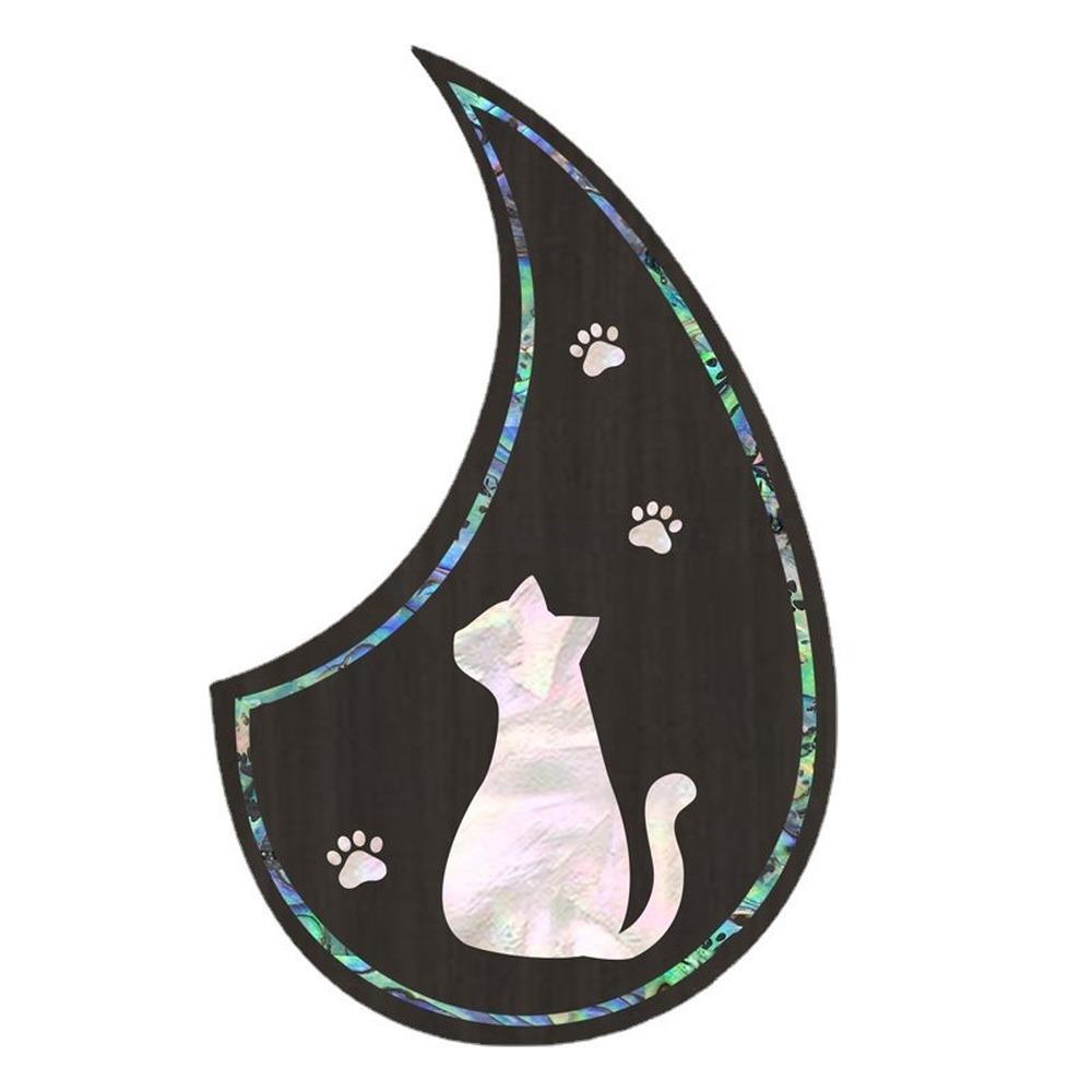 Guitar Pickguard Sticker Self-adhesive Professional Guitar Guard Protective Sticker Anti-scratch Guitar Panel Decorative Sticker