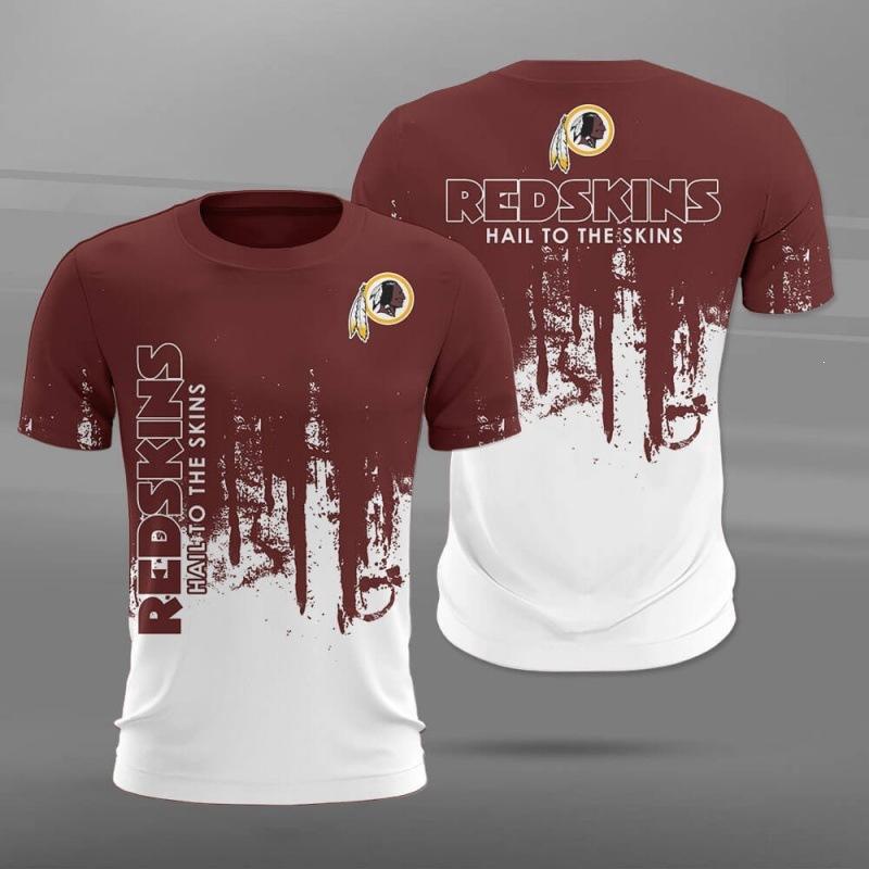Men American Football 3D Print Sports T-shirt Red White Gradient Drip Paint Graphic Short Sleeve Quick Dry Breathable Fan Jersey Tops