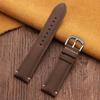 Vintage Matte Leather Watch Band 18mm 20mm 22mm 24mm Universal Bracelet for Rolex for Omega Replace Business Strap for Women Men