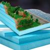 1Pz 30x20cm Lastra di Schiuma ad Alta Densità Materiale per Modelli Fai-da-Te Base per Diorama Blocchi di Schiuma Materiale per Modellismo per Artigianato Modellismo Paesaggistica