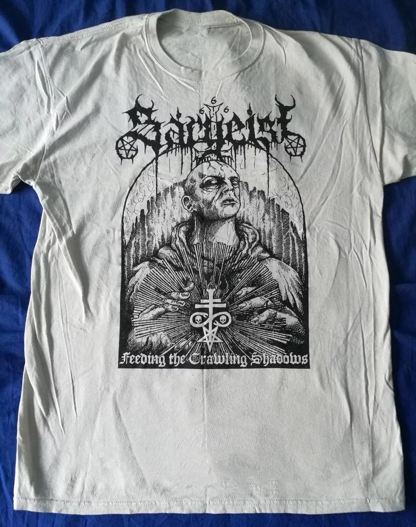 New Popular Sargeist Band White T-Shirt Cotton Full Size S-4XL XXXL