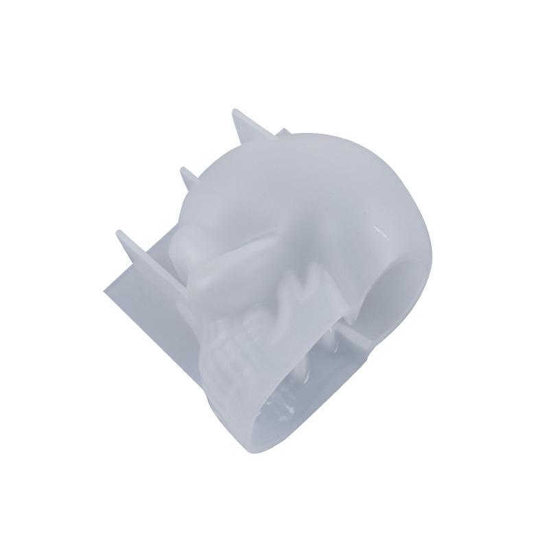 Large Skull Candle Silicone Mold Halloween Ornament Silicone Molds Epoxy Soap Plaster Mold 3D Craft Casting Mould Home Decor