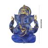Detailed Ganesha Statue Resin Craft Spiritual Home Decoration Office Sculpture Hindu God Figurine Elephant God Model