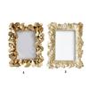 Resin Picture Frame Nostalgic Elegant Type Photo Holder for 6" Photos Bedroom and Living Room Decoration