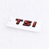 3D ABS Chrome Black Logo TSI Emblem Letters Car Trunk Badge For VW TSI Sticker Accessories