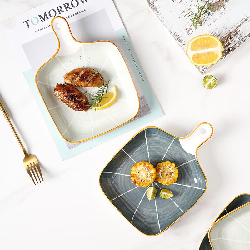 Minimalist Nordic Underglaze Ceramic Baking & Serving Dish