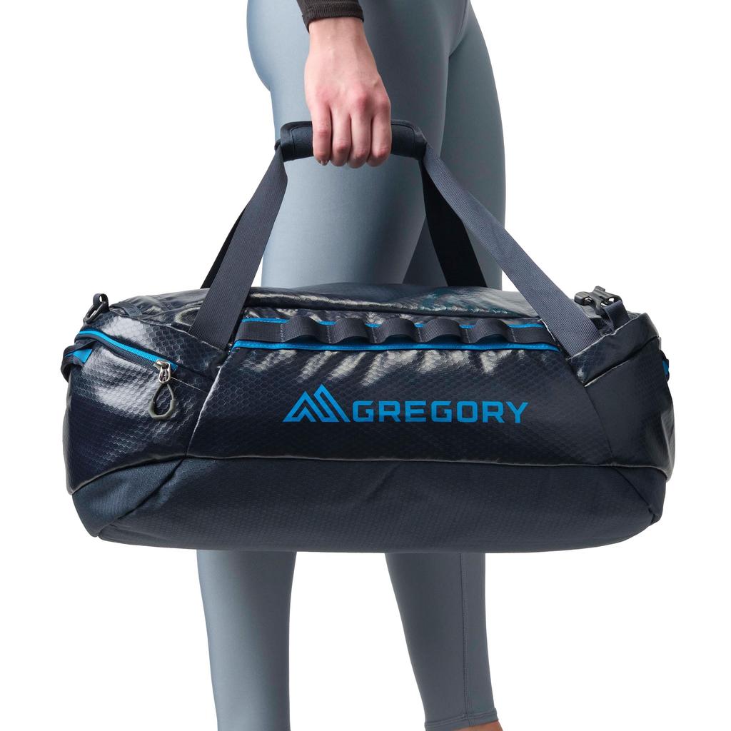 Gregory Alpaca 40 Duffel 40 with Storage Pouch and Padded Shoulder Slate One Size Bag, Liters, Strap, Blue,