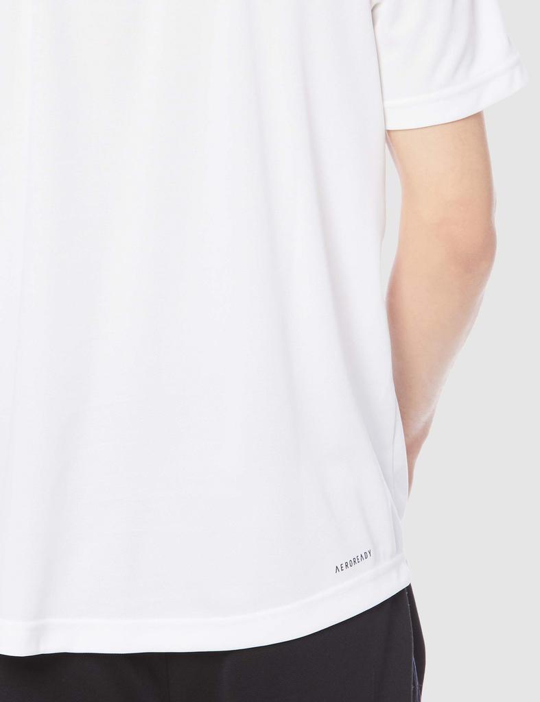 Adidas Train Essentials Pique Training Polo White Size L 3-Stripes Shirt, Men's, (GM2138), (BXH46)