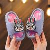 2026 Zootopia 2 Judy & Nick Kids' Non-slip Slippers - Soft Sole for Boys & Girls