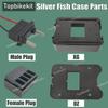 Sliver Fish Ebike Battery Case Box Bottom Part Of Sliver Fish Battery Box Silver Fish Battery Soleplate Plate parts Accessories