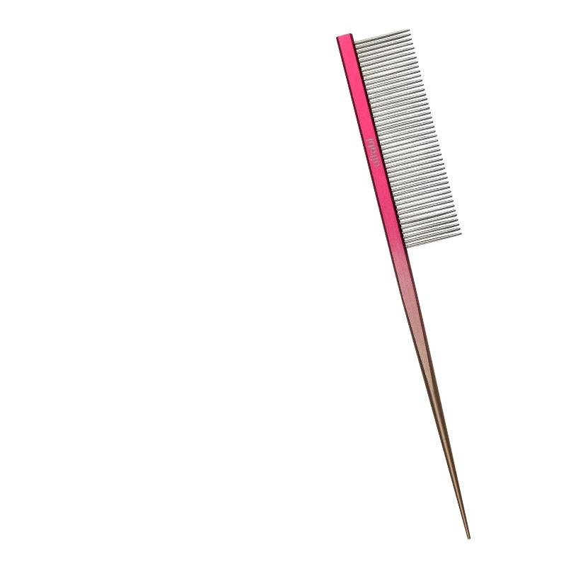 

Professional Pet Grooming Comb, Gradient Pet Deluxe Pointed Tail Comb for Cat & Dog Styling Finishing and Fluffing Comb