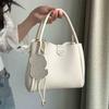 Fashi Vielseitige Handtaschen Französische Textur Weiches Leder Ein Schultertaschen Damen Design Sinn Eimer Crossbody Tasche Tragetaschen