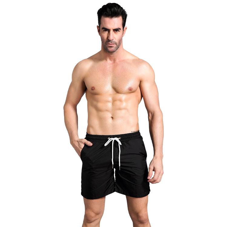 Summer Men's Beach Pants Swimming Trunks Loose Fitness Basketball Night Running Quick-drying Breathable Sports Shorts