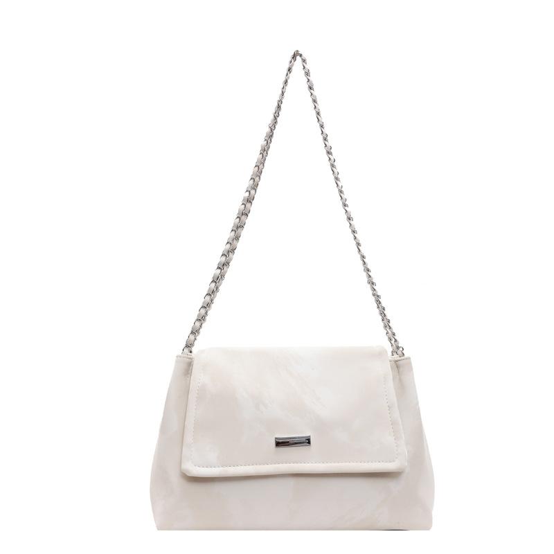 Casual soft surface large capacity autumn and winter bag women's new popular versatile chain shoulder bag commuter tote bag