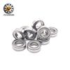 In-stock 6900 2RS Thin-walled Deep Groove Ball Bearing, 10x22x6, High-speed Motor Bearing with Blue Rubber Seal.