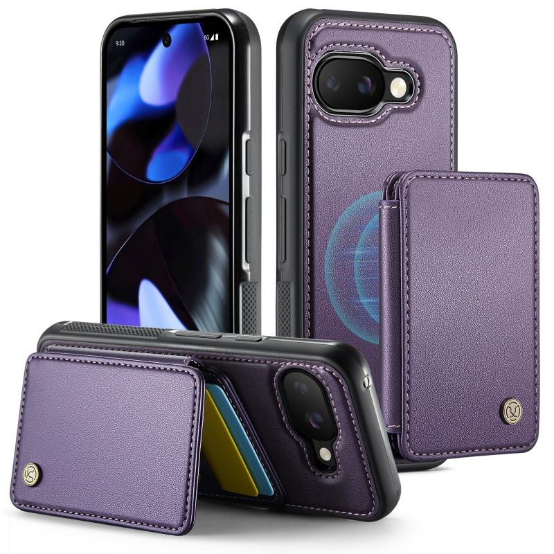 2 In 1 Removable Magnetic Wallet Case For Google Pixel 10 Pro XL 9Pro XL 9A Premium Leather Multi Card Slots Kickstand Cover