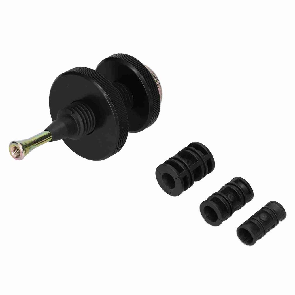 Clutch Alignment Tool with 3‑Adapter Maintenance for Flywheels Without Pilot Bearing