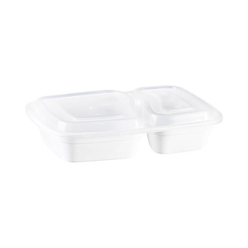 2-Compartment Disposable Meal Prep Containers