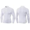Muscleguys Compression Tights Quick Dry Polo Shirts Mens Fitness Long Sleeve Polos Running Training Jogging Tops Gym Bodybuilding Rashgard