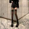 Women Long Stockings Sexy Socks Thigh High Stocking Belt Transparent Sexy Party Club Sexy Stockings