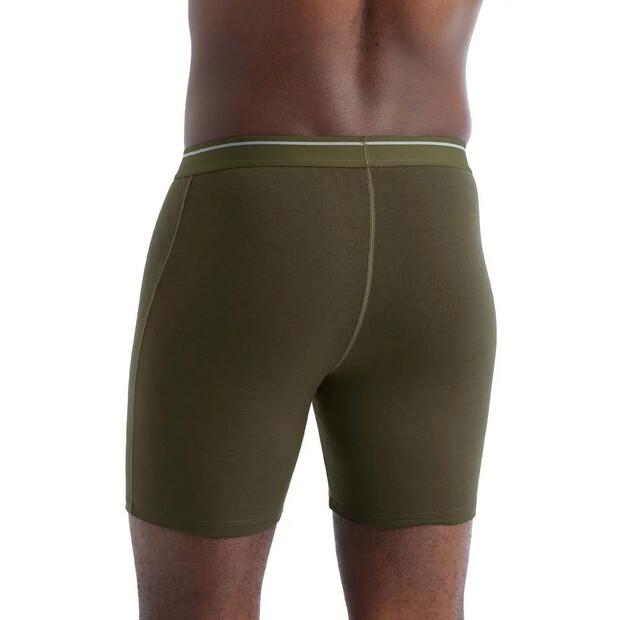Icebreaker трусы-боксёры Anatomica Long Merino