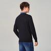 Goldlion GY Men's Merino Wool Blend Round Neck Knit Sweater