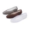 Korean Shallow Mesh Slip-On Women's Transparent Casual Sandals