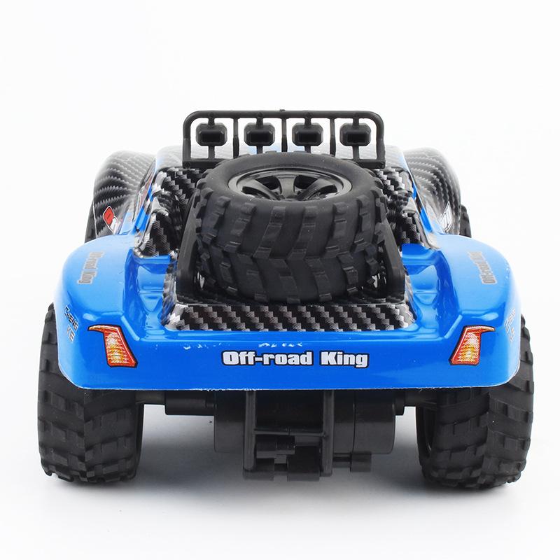 1:18 Scale 2.4G RC Short Course Truck, 18km/h High Speed Off-Road Toy Car With Spare Tire & Stylish Remote, For Kids Indoor Outdoor Play