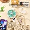 Portable USB Mini Fan - Silent Handheld & Desktop Fan for Travel or Study