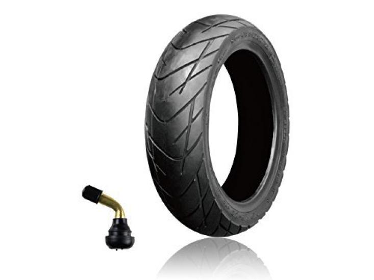 

Bike Parts Center Motorcycle Tire with Air Valve 790930 110/70-12 T/L