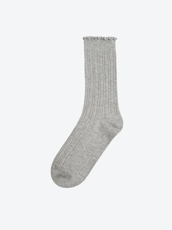 Shirred Ribbed Socks HPAO5FA206