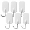 LEC Leak Adhesive Tool Hook Large 6 Pieces Load Capacity 2kg