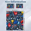 Ice Hockey Theme for Kids Full Duvet Cover Set - 80-90 Inch - 203-229 Cm