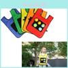 Children's Sticky Ball Vest Interactive Outdoor Toy For Kindergarten Parent-child Activities Orange