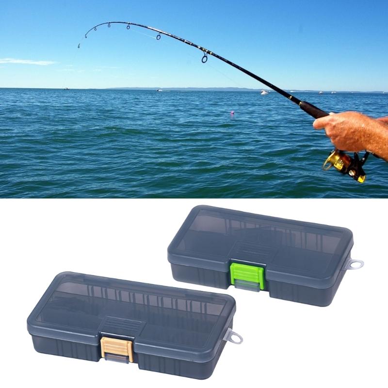 Fishing Tackle Box Waterproof Fishing Baits Organizers Protective Box Fishing Storage Lure Box with Adjustable Dividers