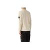 STONE ISLAND Ss25 Logo Crew Neck Long Sleeve Sweatshirt Men Sweatshirt Off-White K1S1551000-62S00B9-V0093