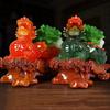 Lucky Pixiu Pi Yao Resin Ornaments, Crafts, Feng Shui, Living Room, TV Cabinet, Desktop Decorations, Shop Opening Gifts, Home De